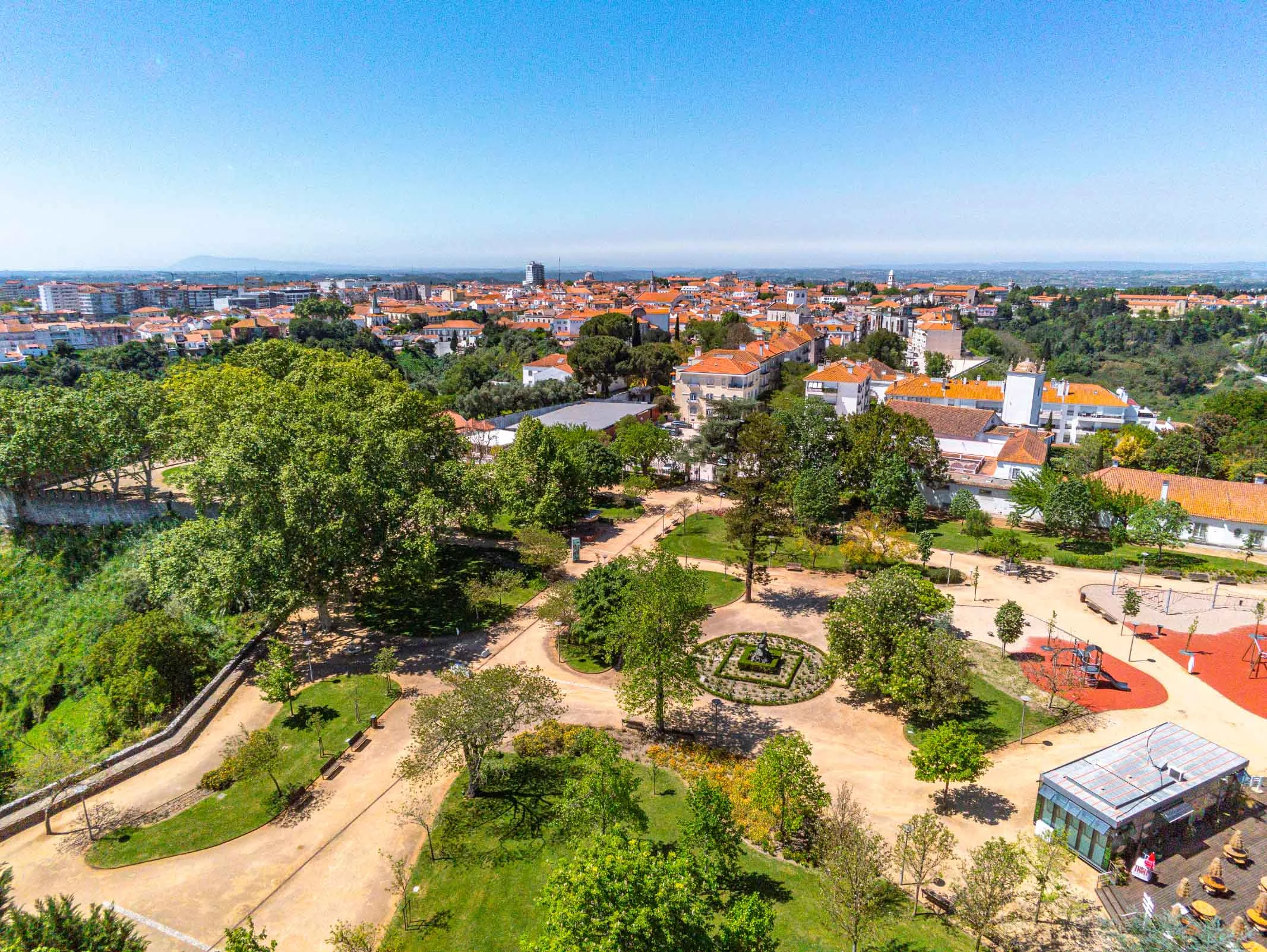 Santarém, conhecida como a capital do Gótico em Portugal.